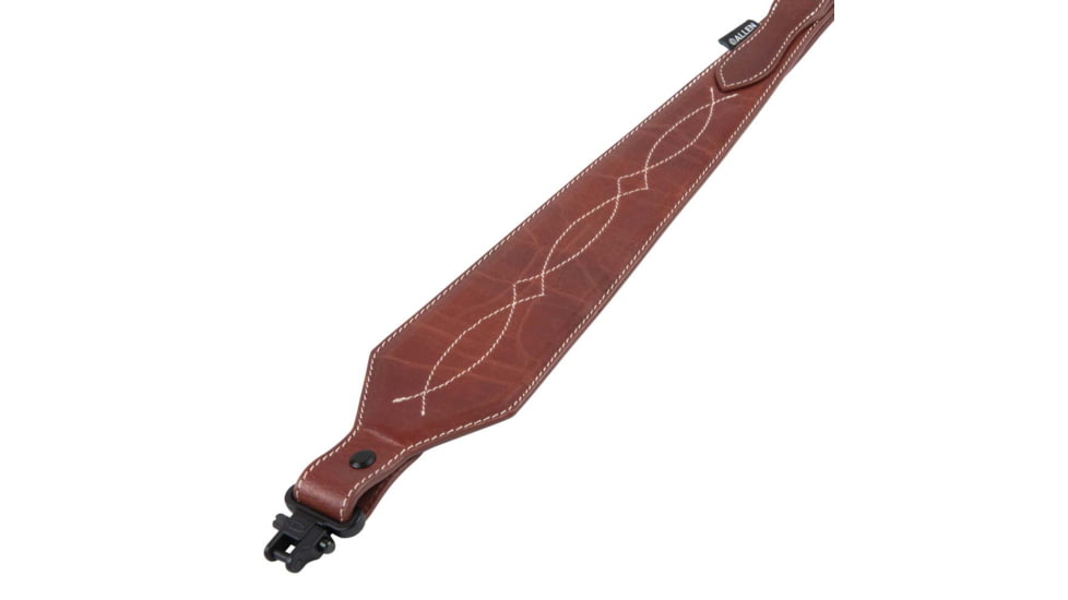 ALLEN 8508 LEATHER SLING WESTERN SCALLOP, BROWN