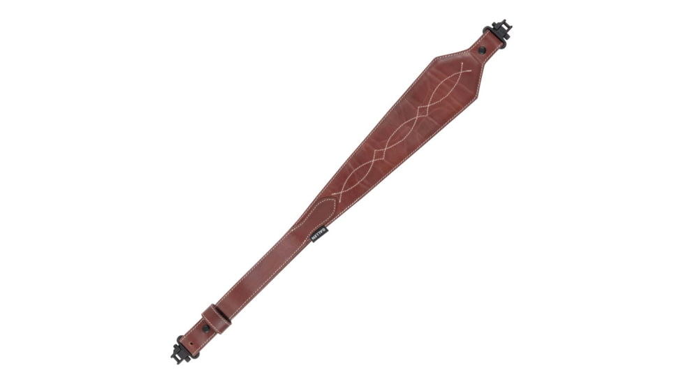 ALLEN 8508 LEATHER SLING WESTERN SCALLOP, BROWN