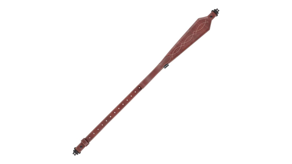 ALLEN 8508 LEATHER SLING WESTERN SCALLOP, BROWN