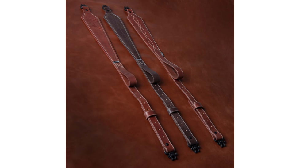 ALLEN 8510 LEATHER SLING DEER DEBOSS, BROWN