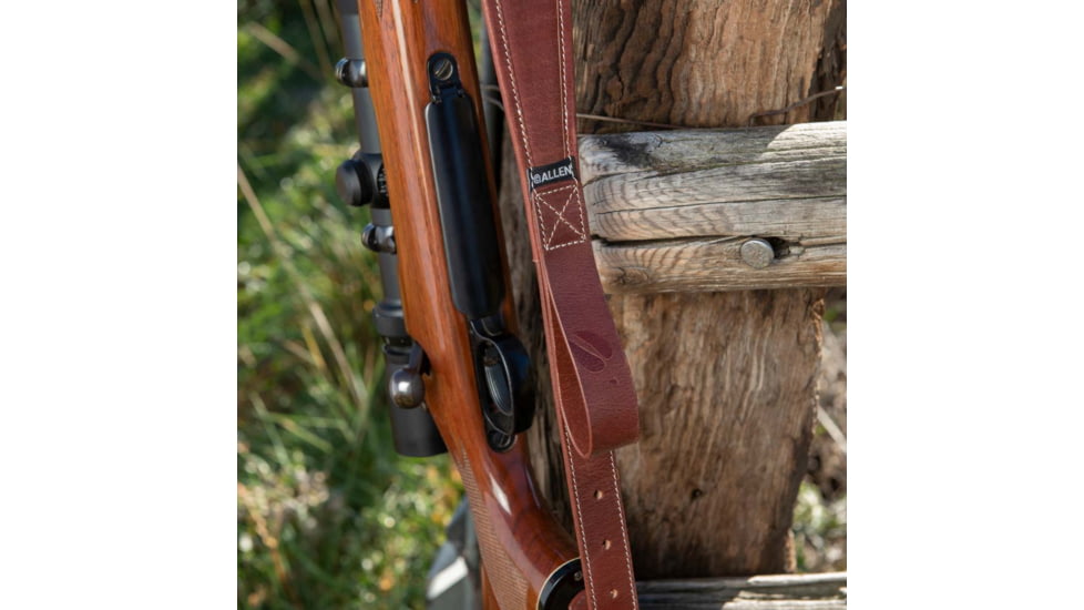 ALLEN 8510 LEATHER SLING DEER DEBOSS, BROWN