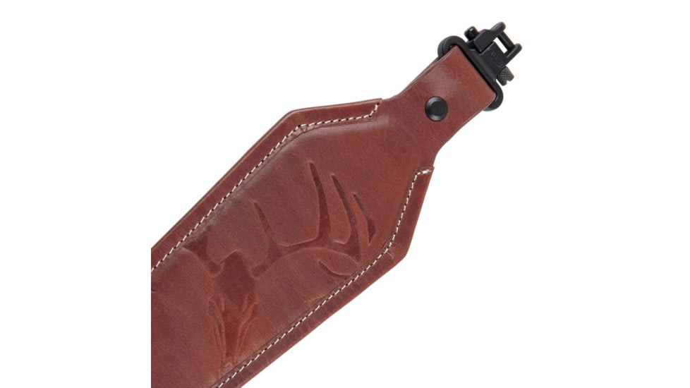 ALLEN 8510 LEATHER SLING DEER DEBOSS, BROWN