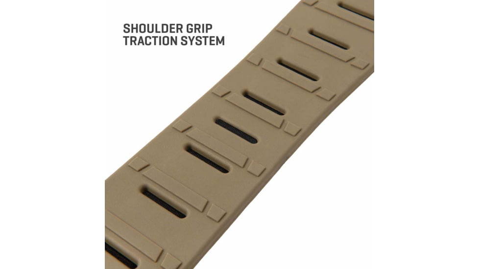 Allen KLNG Traction Rifle Sling, Molded Rubber, FDE, 8530