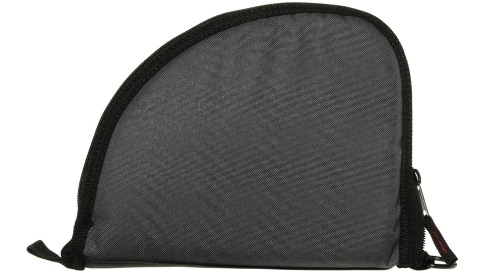 Allen Auto-Fit 1-Pocket Ruger Handgun Case Measures 9.5x7.25 Inches Gray With Red Logo