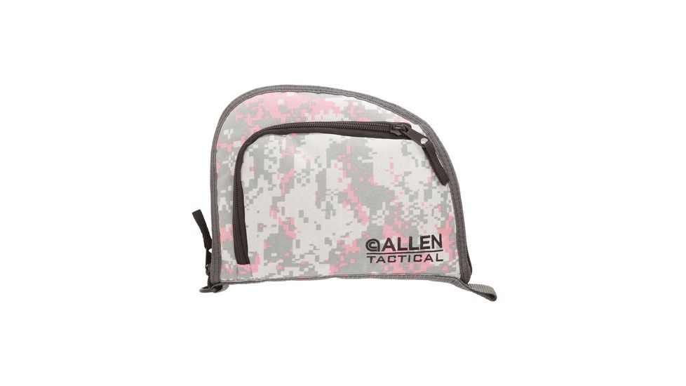 Allen Auto-Fit 1-Pocket Tactical Handgun Case Measures 9.5x7.25 Inches Pink Digital