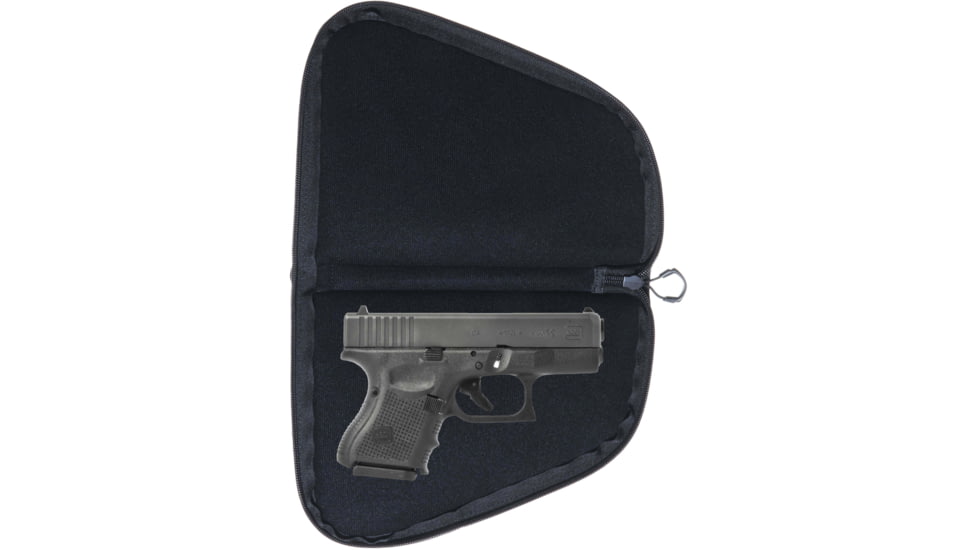 Allen Auto-Fit 2.0 Handgun Case, Black, 10.5 in x 7.25 in, 7749