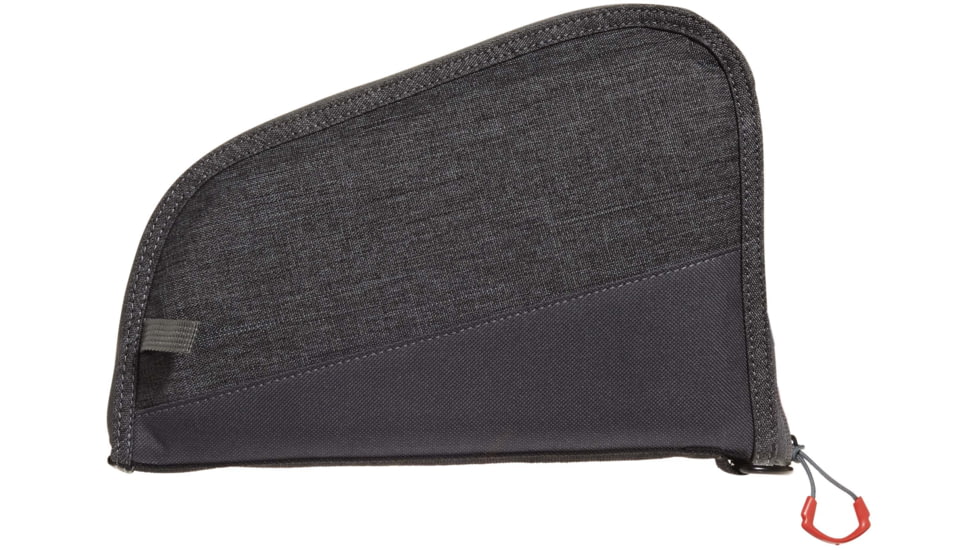 Allen Auto-Fit 2.0 Handgun Case, Heather Gray/Red, 10.5 in x 7.25 in, 7748