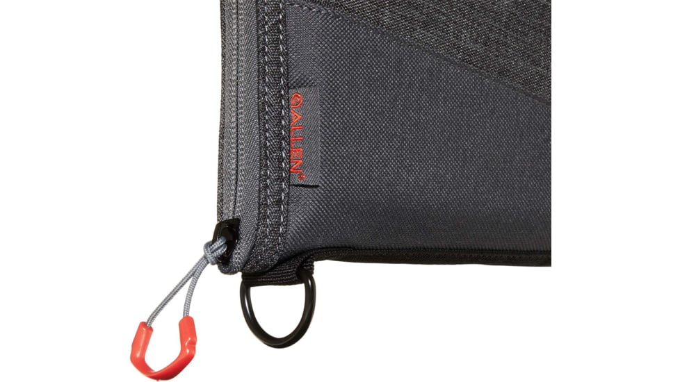 Allen Auto-Fit 2.0 Handgun Case, Heather Gray/Red, 10.5 in x 7.25 in, 7748