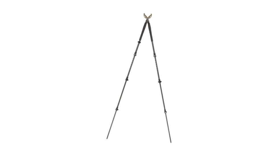 Allen Axial Shooting Stick-Bipod, Black, 61in, 21411