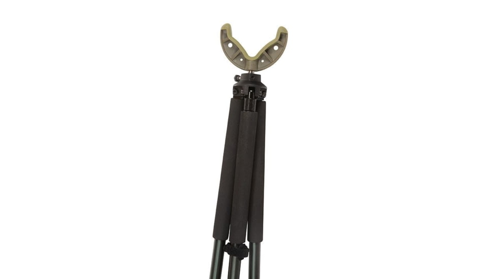 Allen Axial Shooting Stick- Tri/Bi/Monopod 61-Inch, Black, 61in, 21412