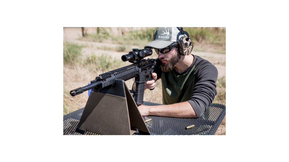 Allen Axion Electronic Lo-Profile Shooting Muff, Camo, 2231