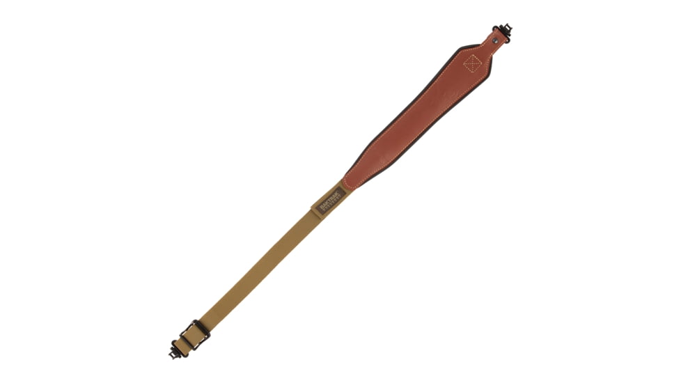 Allen BakTrak Leather Sling, Debossed Horns, Brown, 8391, 8391