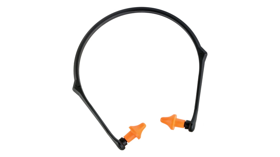 Allen Banded Folding Ear Plugs, Orange, 2296