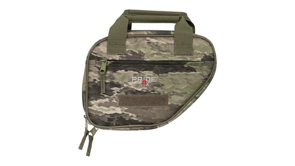Allen Pride6 Battalion Single Handgun Case, A-Tacs Intermediate Extreme Camo, 10in, 10945