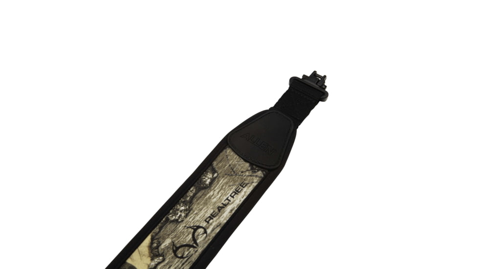 Allen Cascade Neoprene Gun Sling with Molded Ends and Swivels, Black/Realtree Xtra Camo, 8216