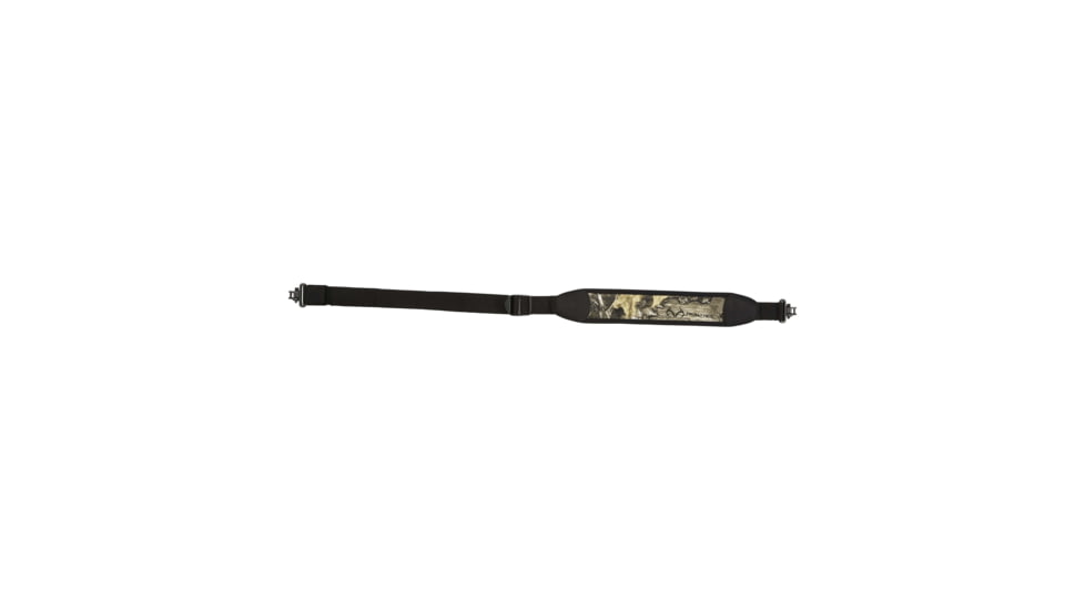 Allen Cascade Neoprene Gun Sling with Molded Ends and Swivels, Black/Realtree Xtra Camo, 8216