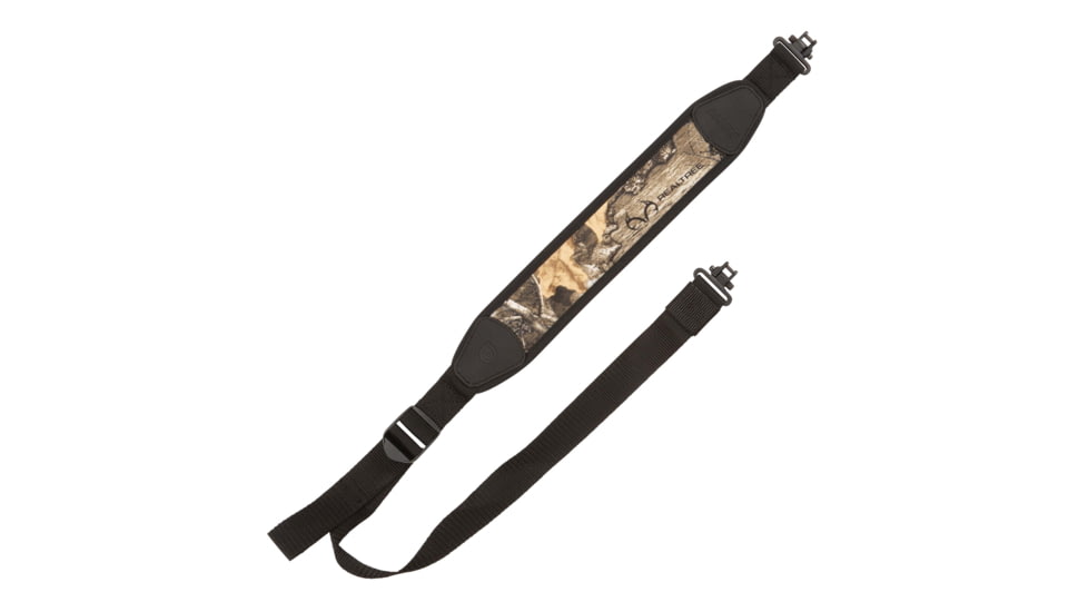 Allen Cascade Neoprene Gun Sling with Molded Ends and Swivels, Black/Realtree Xtra Camo, 8216