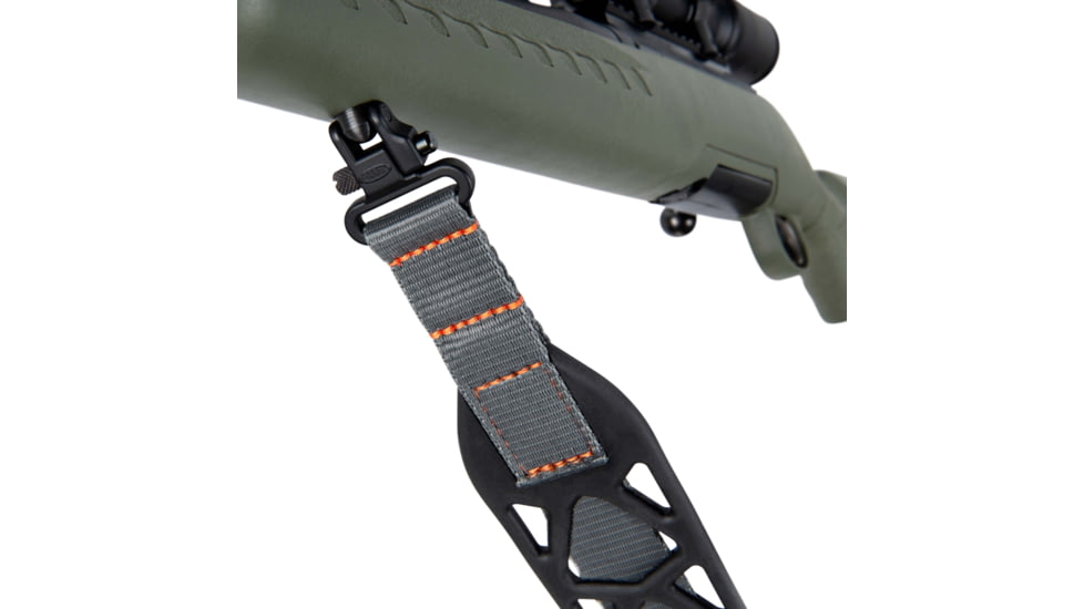 Allen Cirrus Ultralight Silicone Rubber Gun Sling w/BakTrak, Adjustsmant, 28in x 36in Lenght , 500 lbs , Black, 8502
