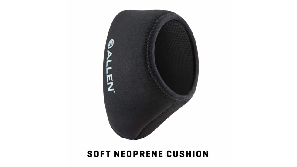 Allen Cushn Neoprene Recoil Pad, One Size Fits Most, Black, 15569