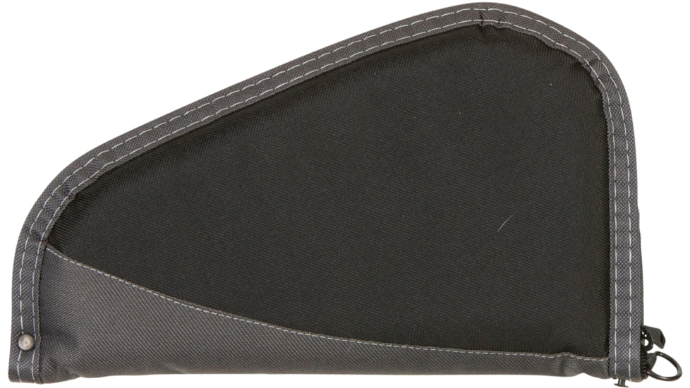 Allen Deluxe Handgun/Pistol Case, 8in, Black/Grey, 444-8
