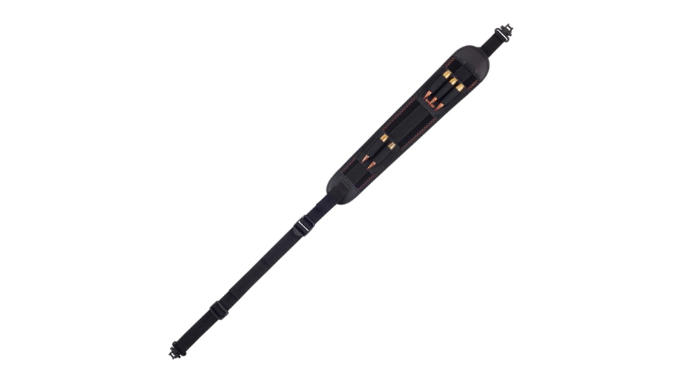 Allen Denali Neoprene Rifle Sling with Cartridge Loops, Black, 8888