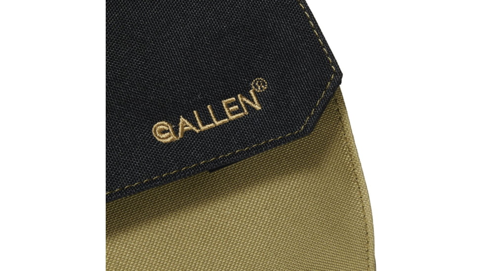 Allen Double Attach Handgun Case, Tan 199/Dark Grey, 2 Pistol, 50-21