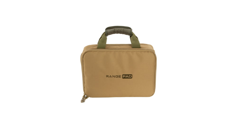 Allen Duoplex Double Handgun/Pistol Attache, Tan/Olive, 7603
