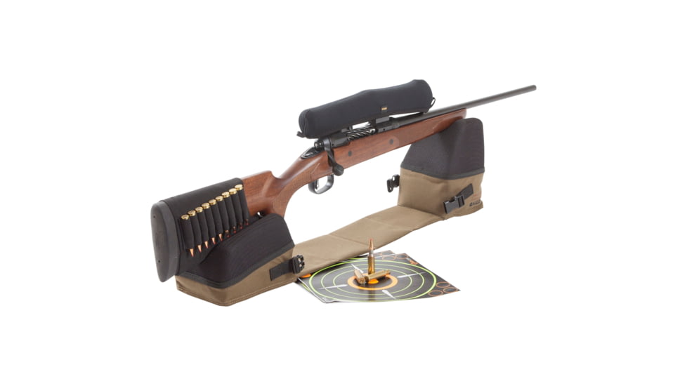 Allen Eliminator Connected Filled Shooting Rest Tan/Brown