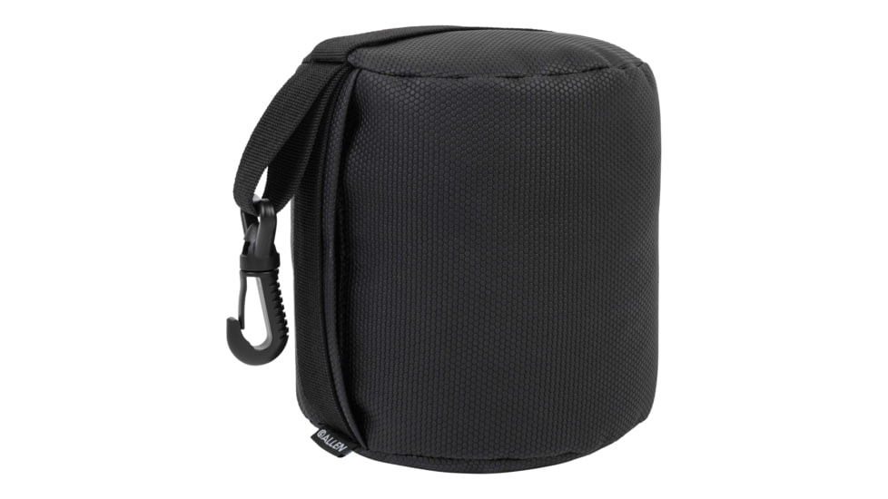Allen Eliminator Cylinder Filled Front Bag, Black, 12.25 Inch x 7 Inch, 18437