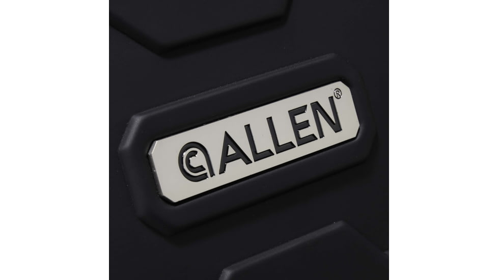 Allen EXO Molded Handgun Case, Black, 7in, 82-7