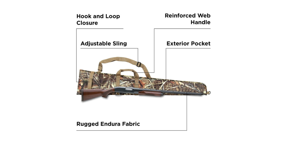 Allen Floating Shotgun Case, Realtree Max-5 Camo, 52in, 740-52