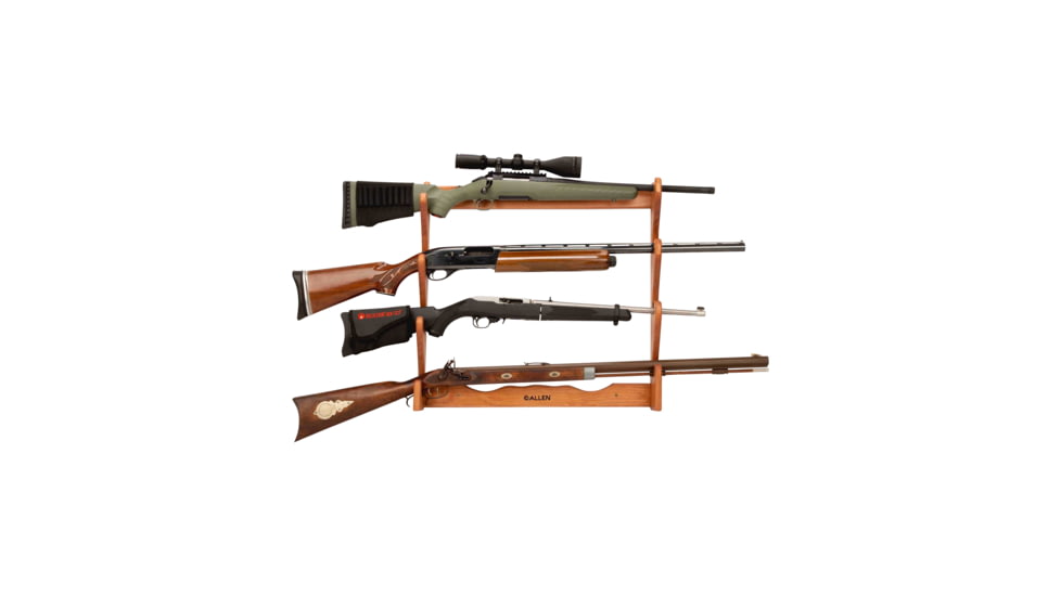 Allen Four Gun Wooden Gun Racks, 18550