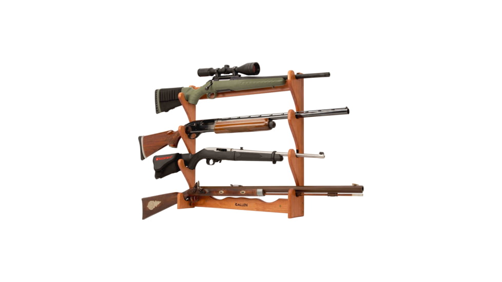 Allen Four Gun Wooden Gun Racks, 18550
