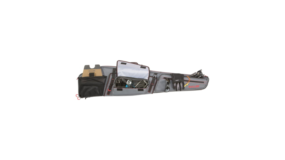 Allen Gear Fit Dakota Rifle Case 48in Gray/Red, Gray/Red, 949-48