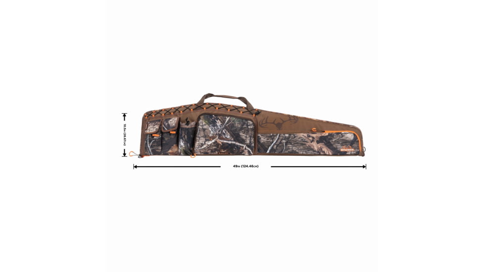 Allen Gear Fit Pursuit Bruiser 48in Lockable Gun Case, Mossy Oak Country DNA Camo, 965-48