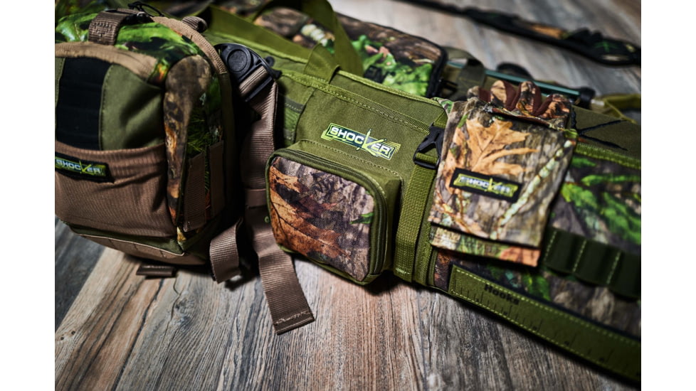 Allen Gear Fit Pursuit Shocker 52in Lockable Shotgun Case, Olive/Mossy Oak NWTF Obsession, 961-52