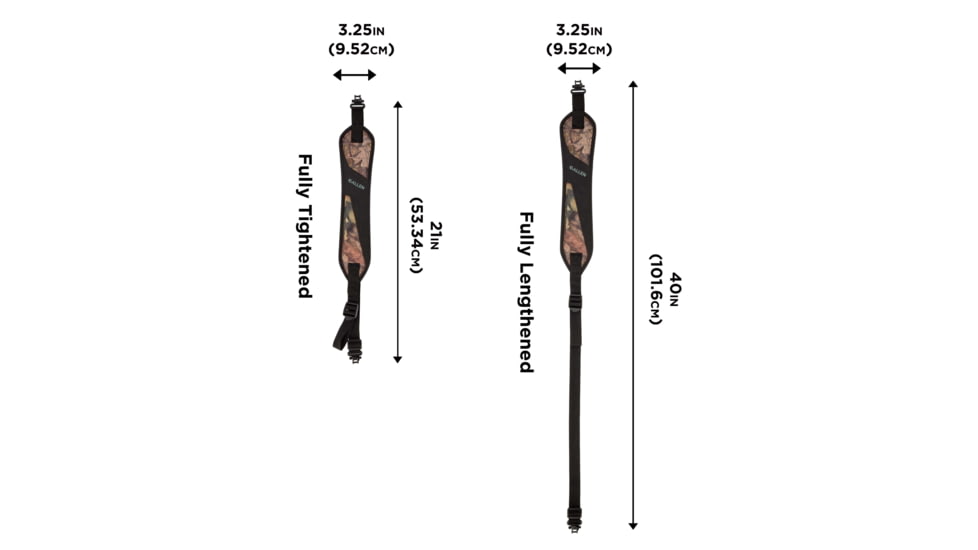 Allen Glenwood Gun Sling with Swivels, Mossy Oak Break-Up Country, 8287