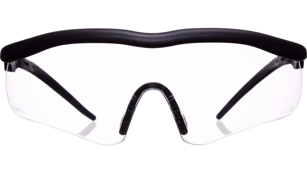 Allen Guardian Shooting Safety Glasses, Black Frame, Clear Lenses, One Size, 2384