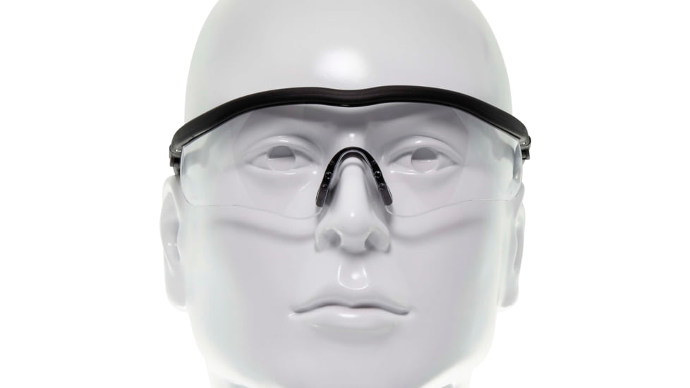 Allen Guardian Shooting Safety Glasses, Black Frame, Clear Lenses, One Size, 2384