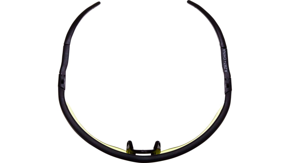 Allen Guardian Shooting Safety Glasses, Black Frame, Yellow Lenses, One Size, 2379