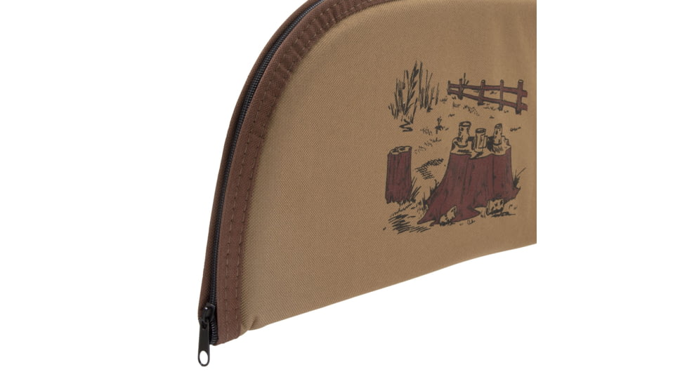 Allen Gun Case 40 Scoped Plinker Canvas Tan/brown