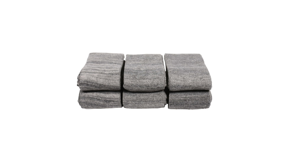 Allen Gun Sock, 6 Pack, Heather Gray, 52x3.75in, 13160