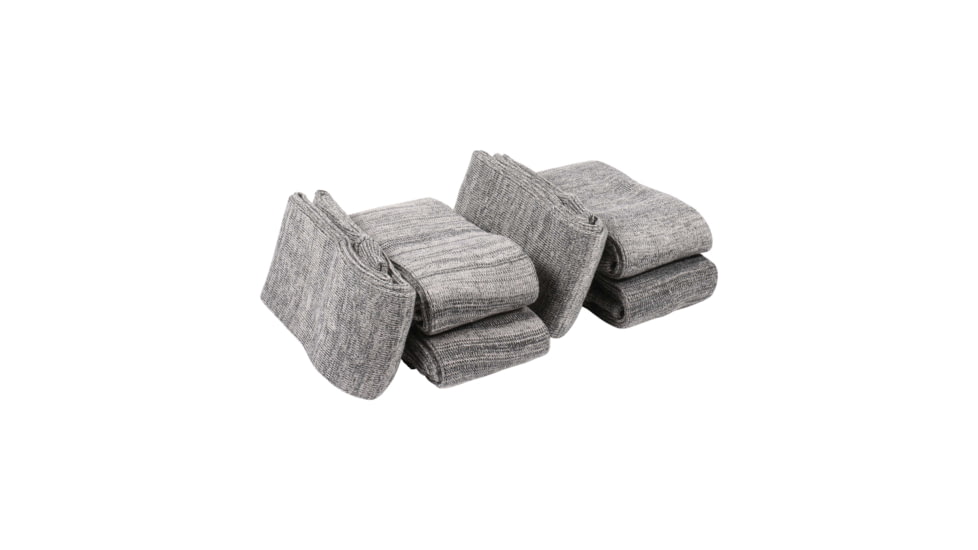 Allen Gun Sock, 6 Pack, Heather Gray, 52x3.75in, 13160