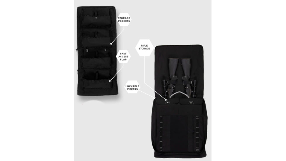 Allen Gun Storage, Pistol, Black, 78100