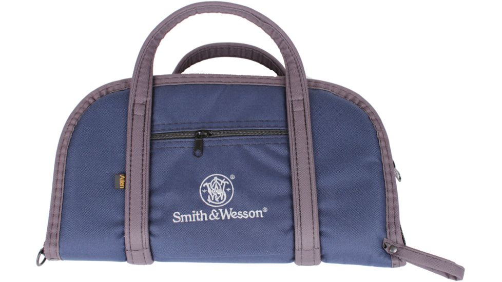 Allen Handgun Attache, Smith &amp; Wesson, Blue, 15in. 113070