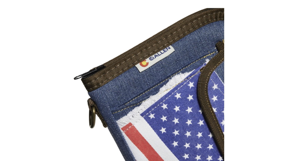 Allen Heritage Denver Attach Handgun Case, Denim, 711