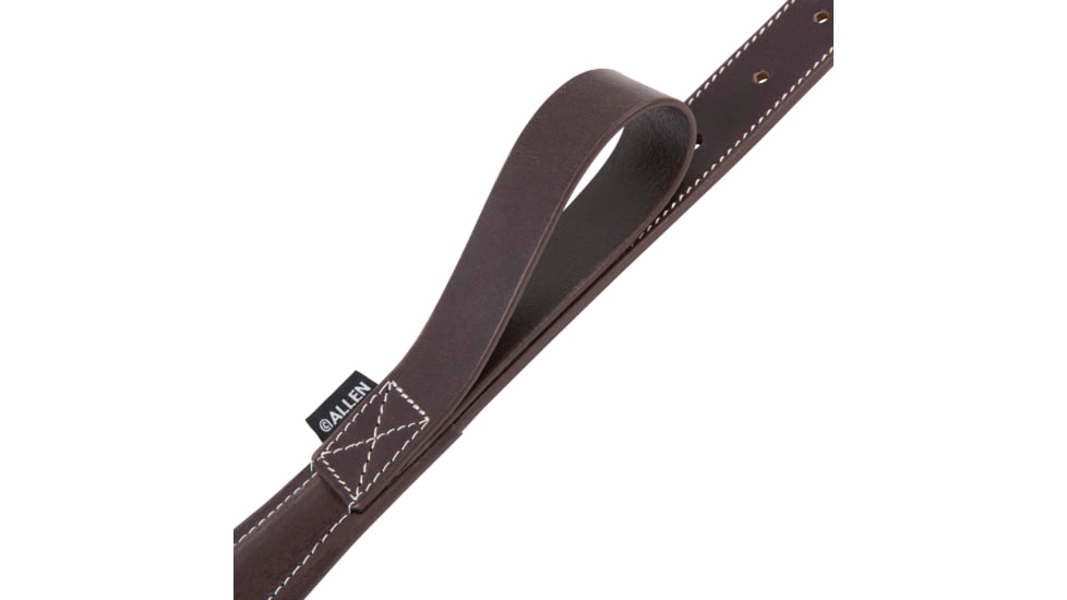 Allen Heritage Plain Dark Leather Rifle Sling, Mahogany, 8511
