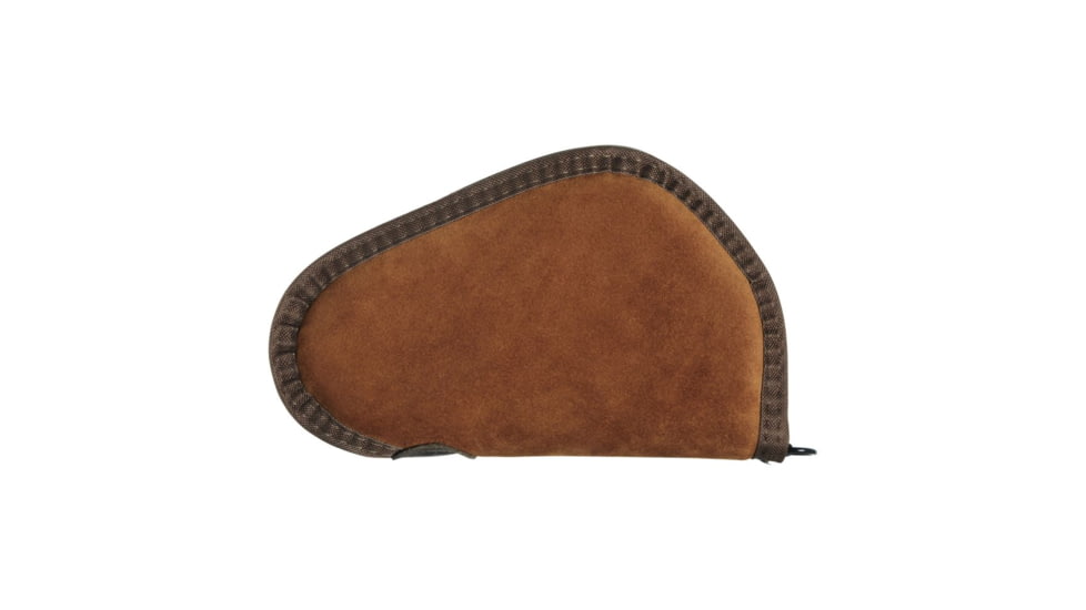 Allen Heritage Suede Handgun Case, Rust, 8in, 86-8