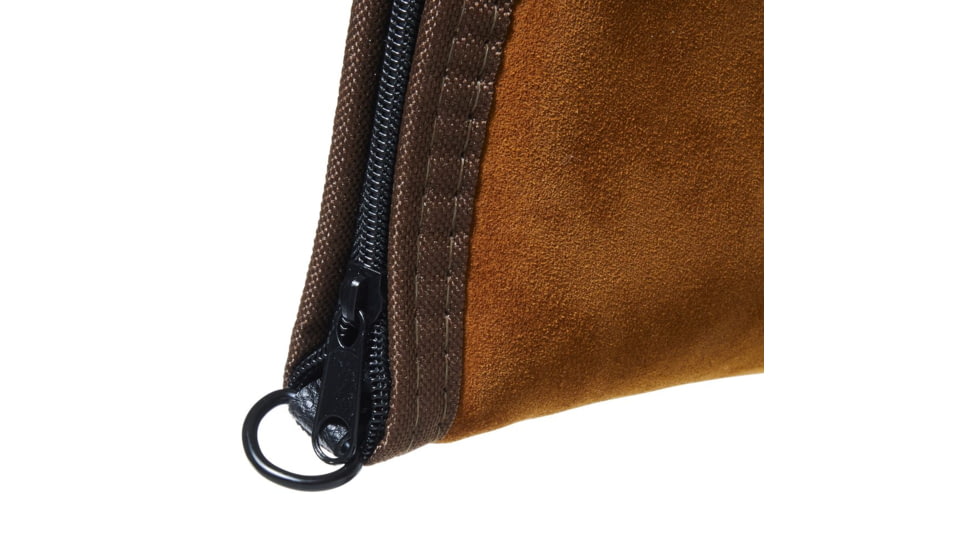 Allen Heritage Suede Handgun Case, Rust, 8in, 86-8