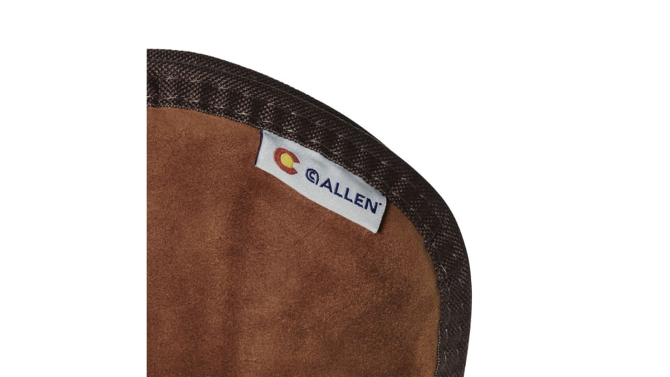 Allen Heritage Suede Handgun Case, Rust, 8in, 86-8